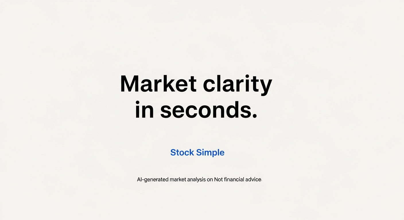 Data Stock Simple Stock Simple - Market clarity in seconds